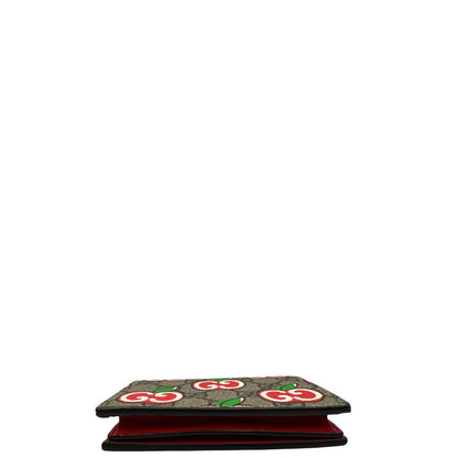 Portafoglio Gucci GG Supreme Apple
