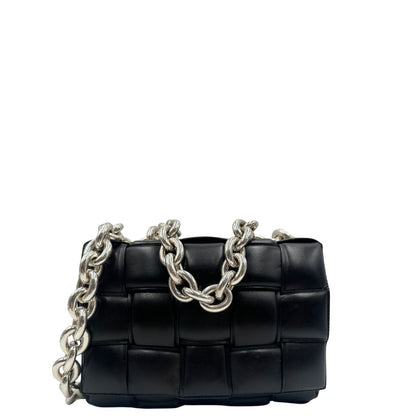 Borsa Chain Cassette Bottega Veneta nera