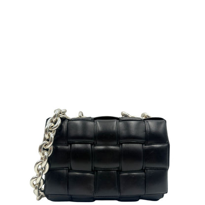 Borsa Chain Cassette Bottega Veneta nera