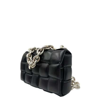 Borsa Chain Cassette Bottega Veneta nera