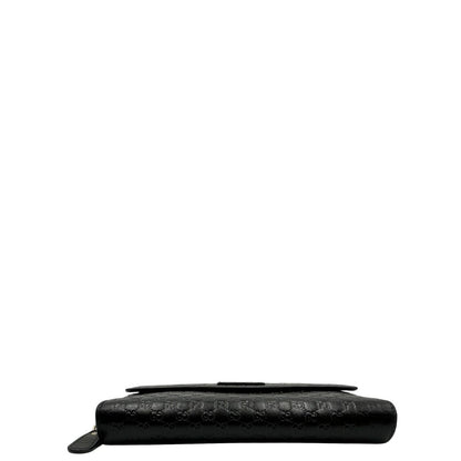 Portafoglio Gucci microguccissima nero