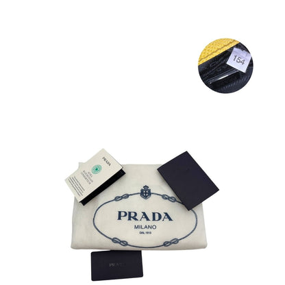 Borsa Triangle Prada gialla