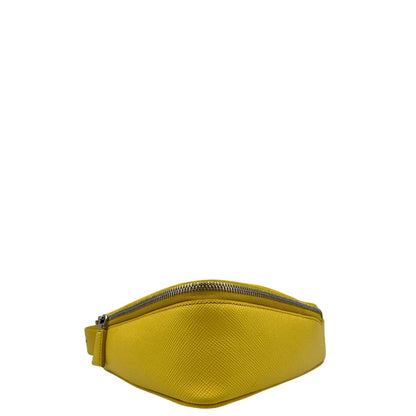 Borsa Triangle Prada gialla