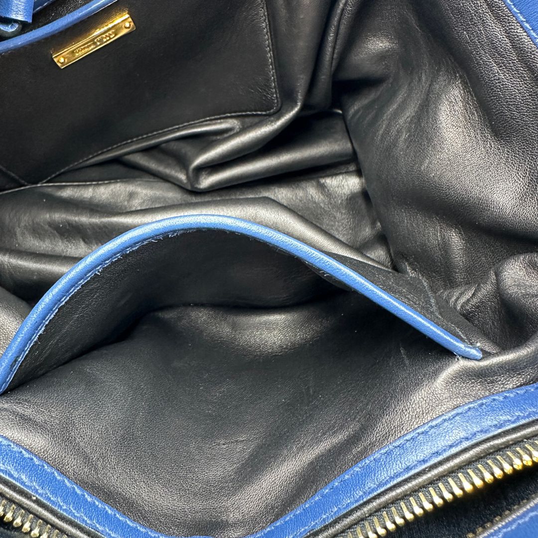 Shopper Miu Miu blu