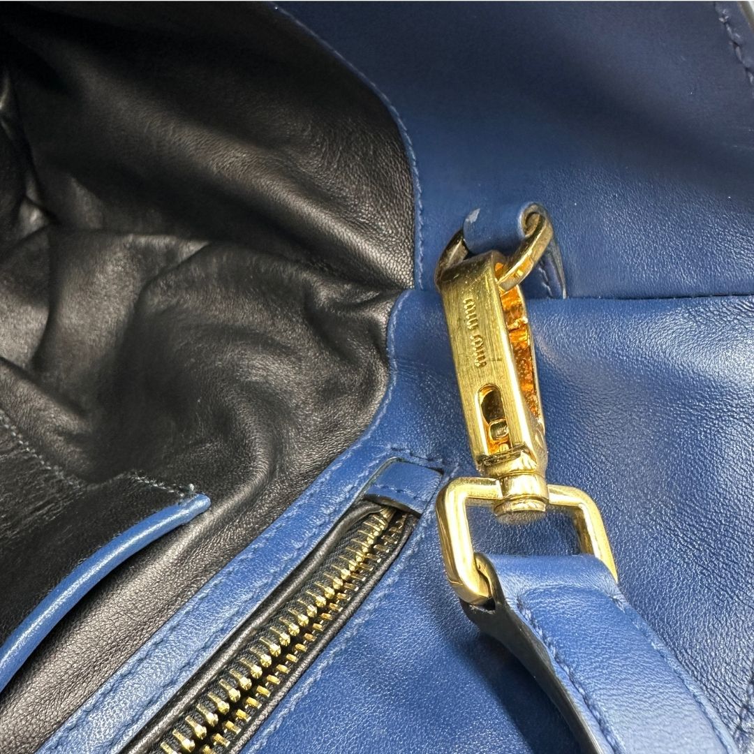 Shopper Miu Miu blu
