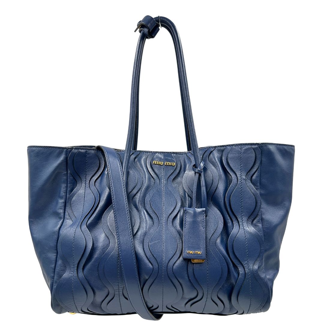 Shopper Miu Miu blu