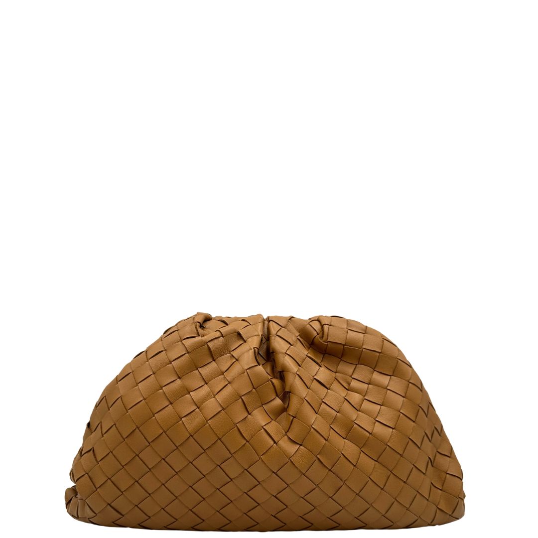 Pouch Bottega Veneta cammello