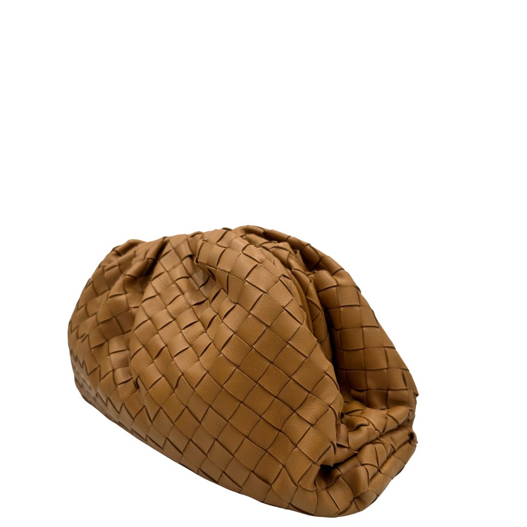Pouch Bottega Veneta cammello