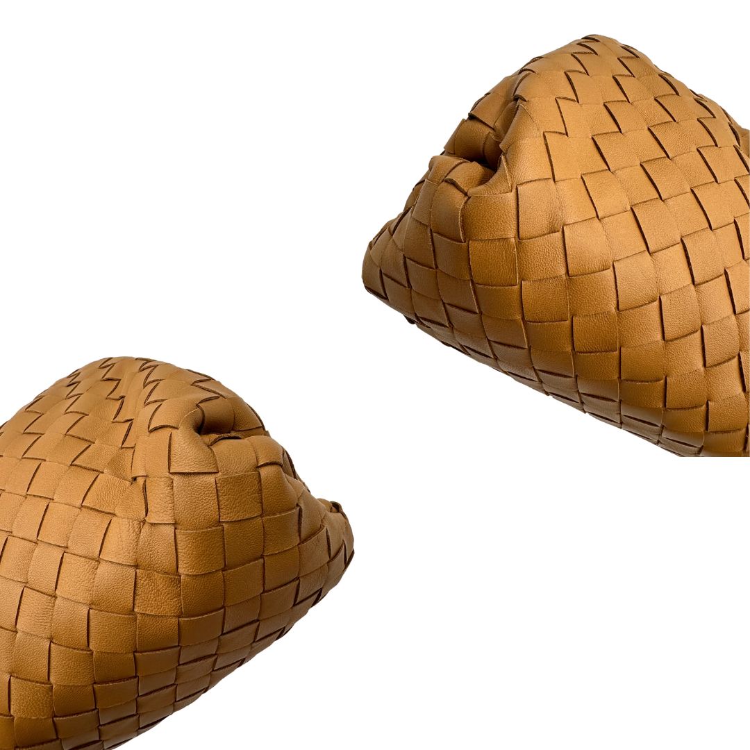 Pouch Bottega Veneta cammello