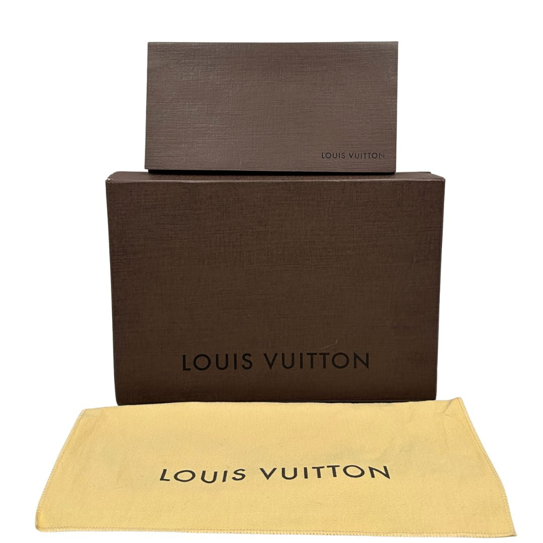 scatola e dustbag della  Borsa Louis Vuitton Favorite in canvas monogram con parti metalliche dorate, di lusso, originale, ottime condizioni, usata 
