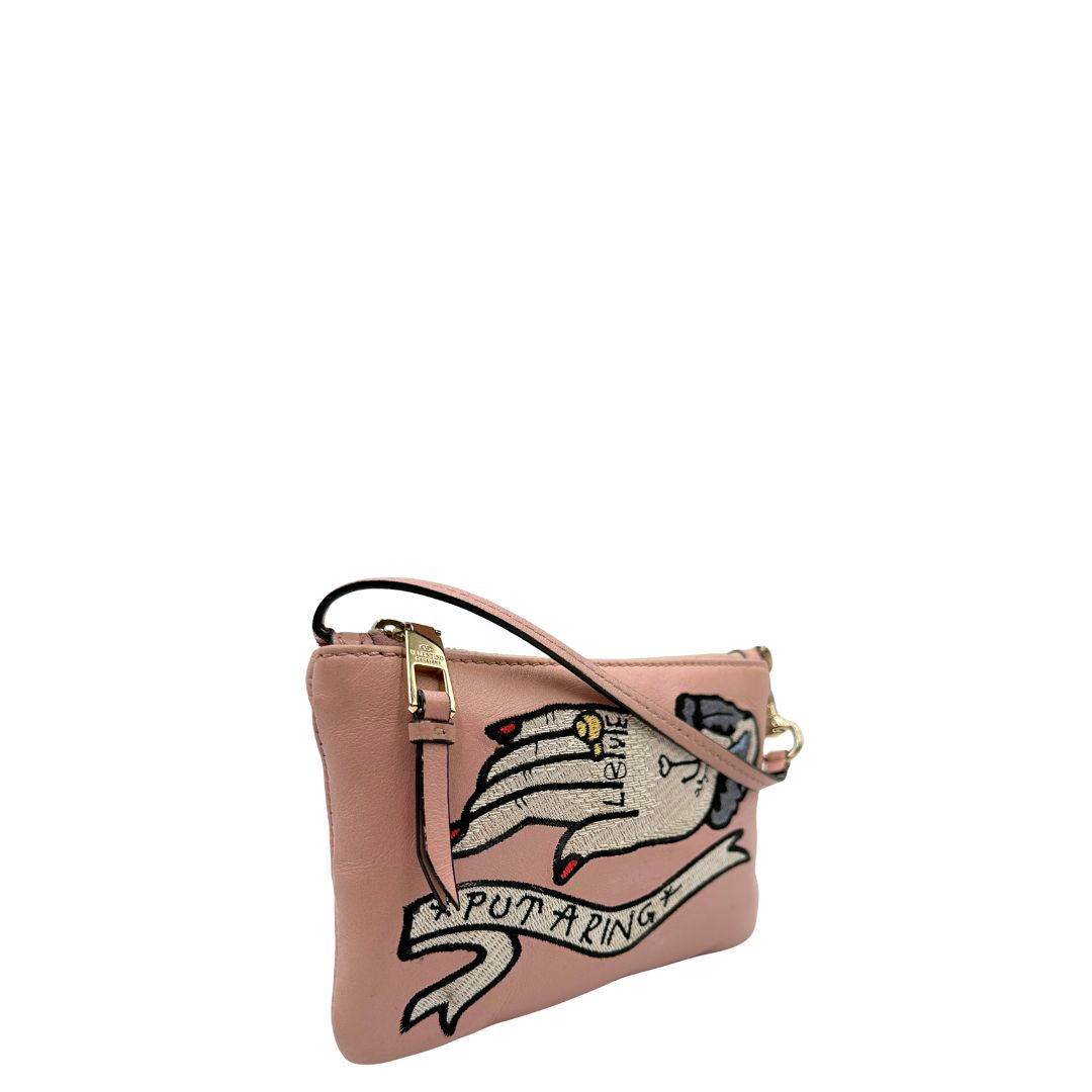 Pochette Valentino Garavani rosa