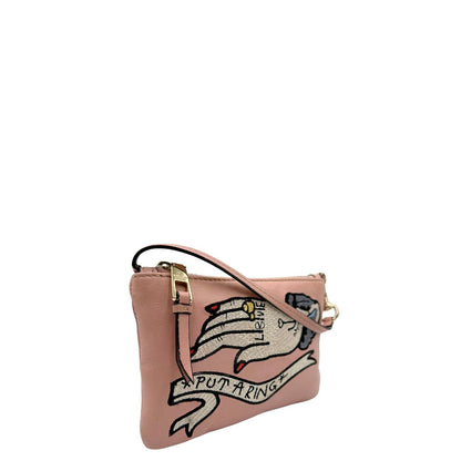 Pochette Valentino Garavani rosa