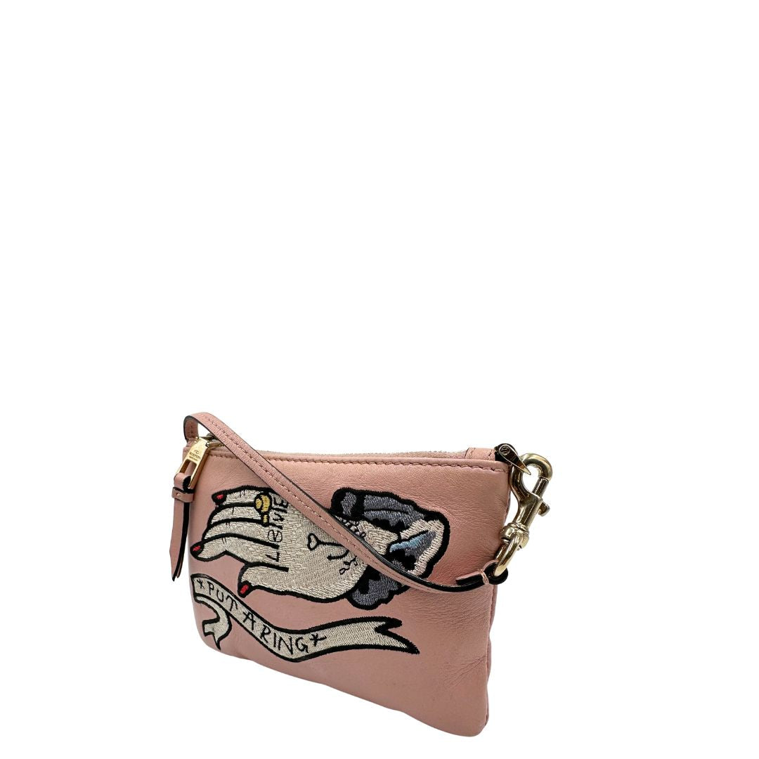 Pochette Valentino Garavani rosa