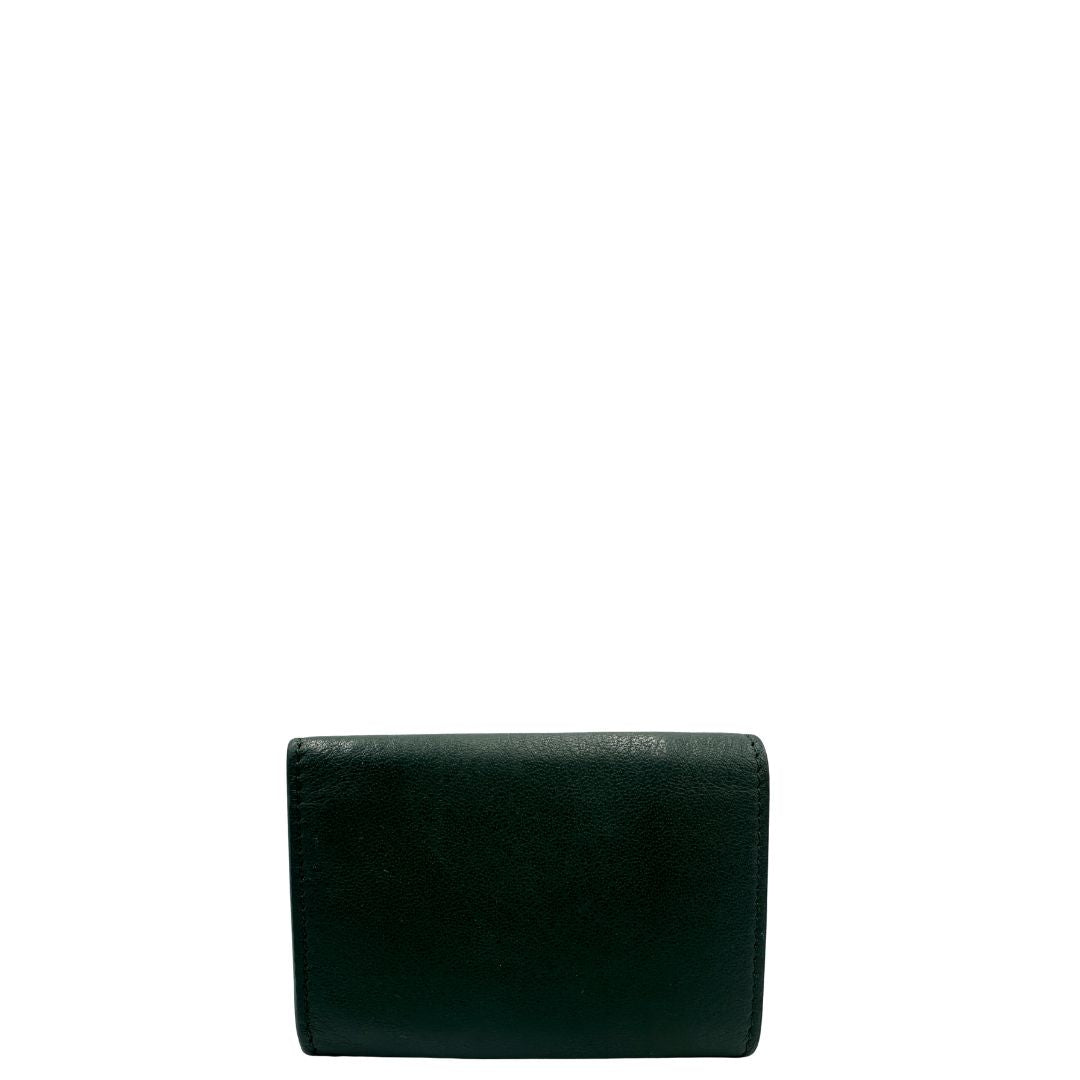 Portafoglio Balenciaga Papier Mini verde