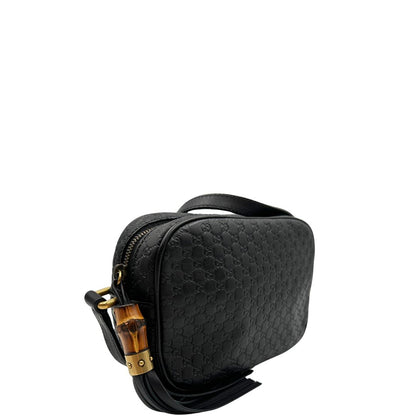 Camera bag Gucci Bamboo microguccissima
