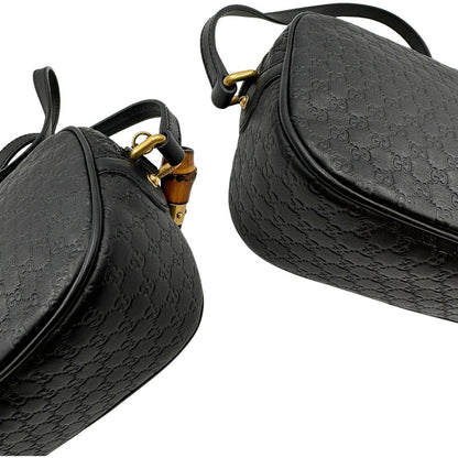 Camera bag Gucci Bamboo microguccissima