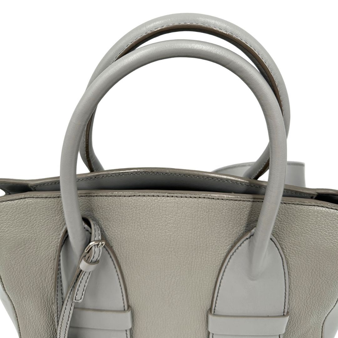 Borsa Tote Miu Miu grigia