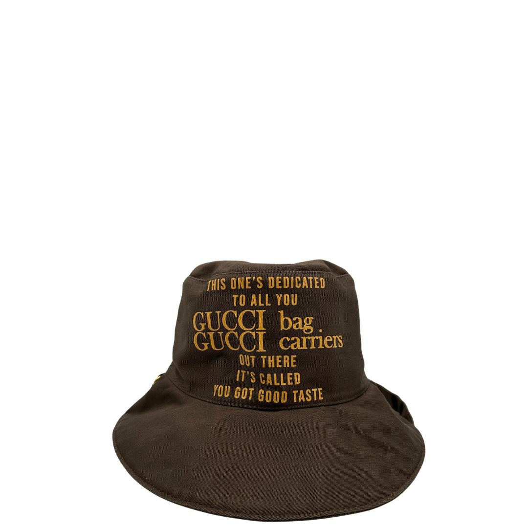 Cappello Gucci marrone tg. S