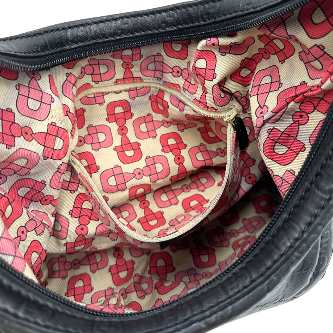 Hobo Gucci Bamboo nera