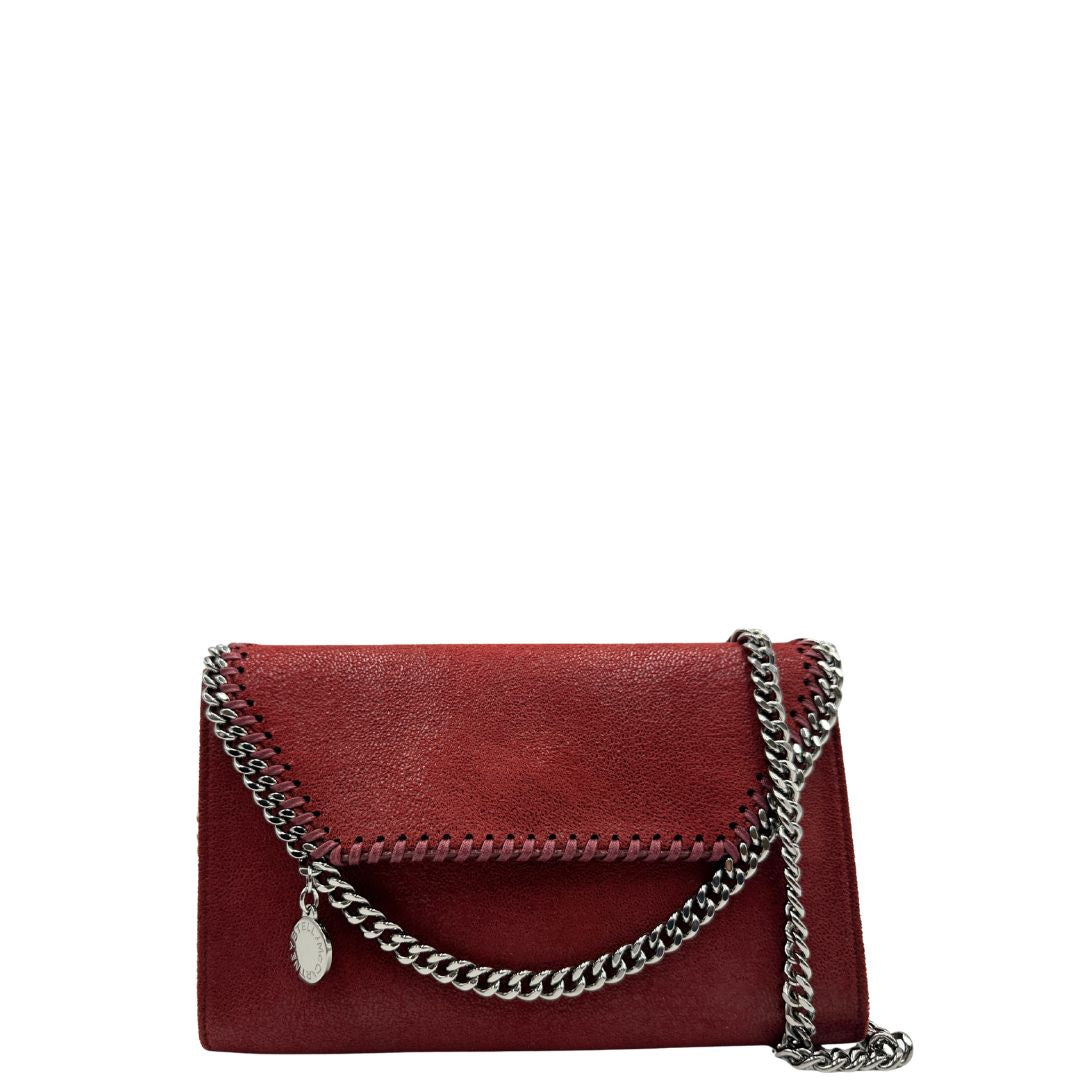Tracolla Falabella Stella McCartney bordeaux