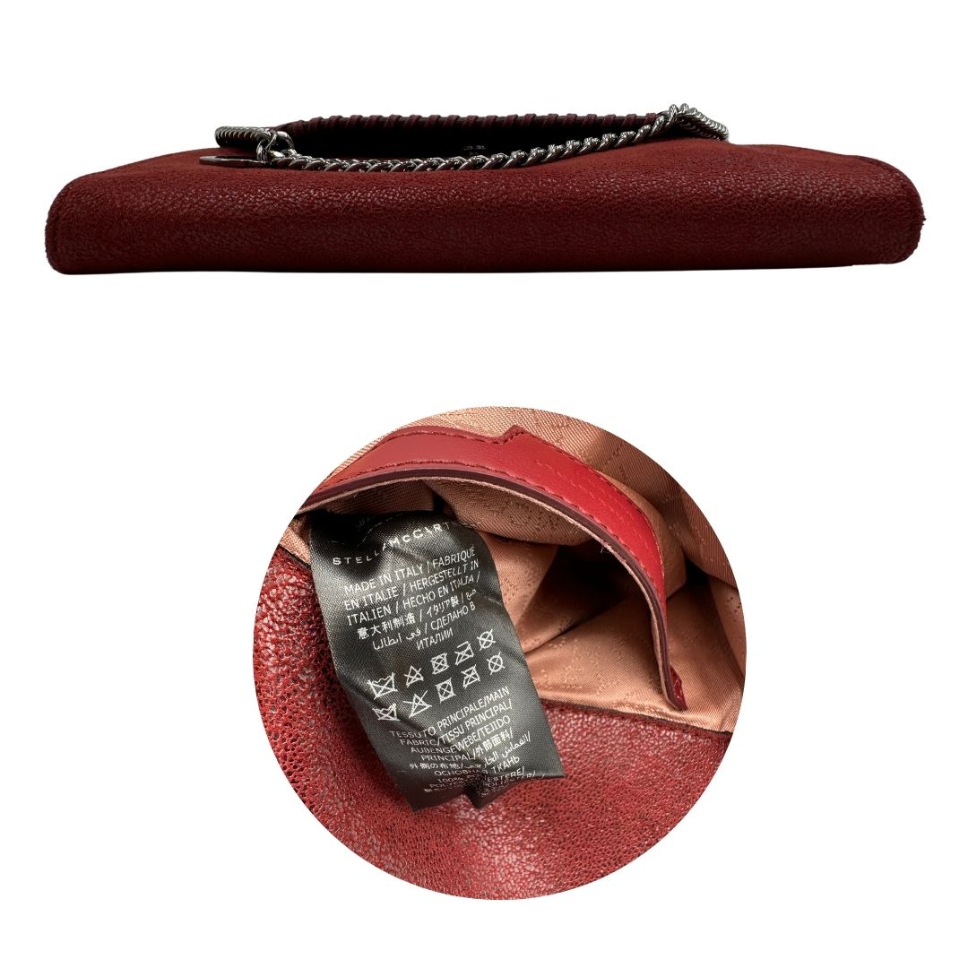 Tracolla Falabella Stella McCartney bordeaux