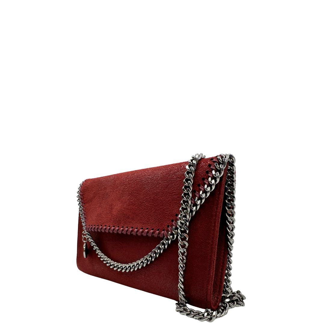 Tracolla Falabella Stella McCartney bordeaux