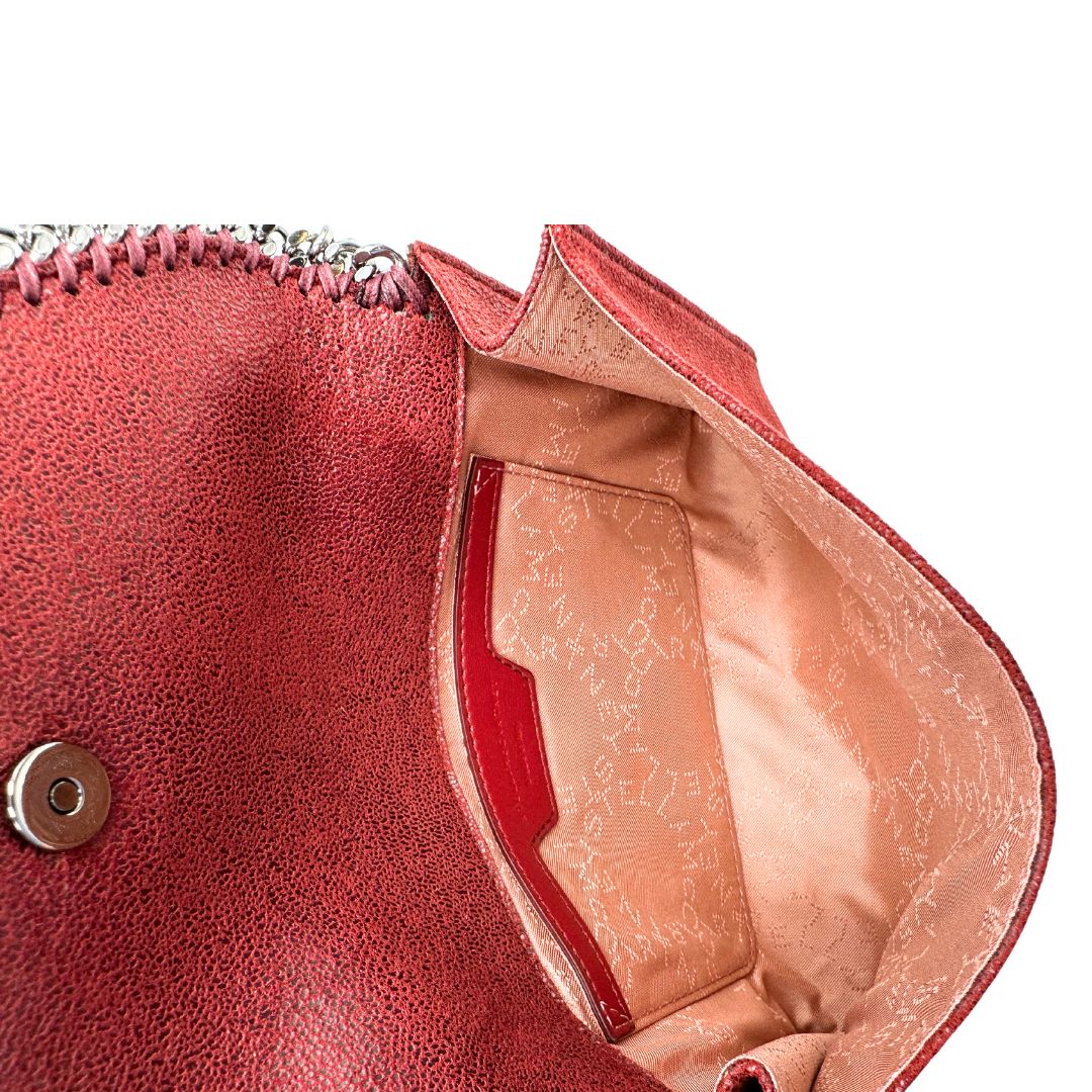 Tracolla Falabella Stella McCartney bordeaux