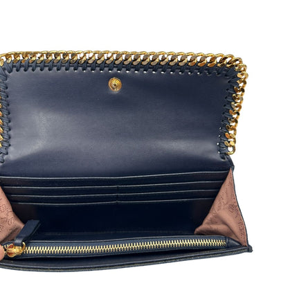 Portafoglio Stella McCartney blu