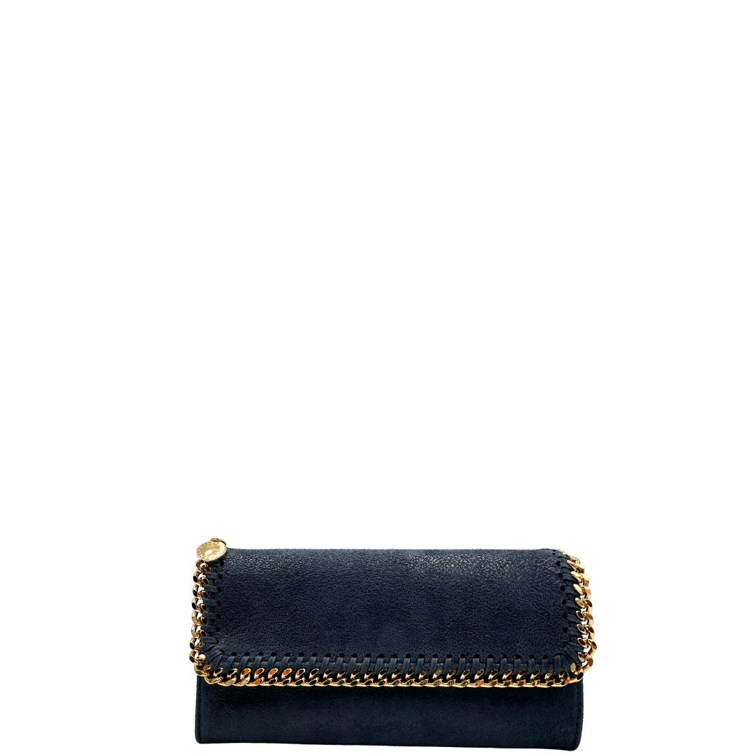 Portafoglio Stella McCartney blu
