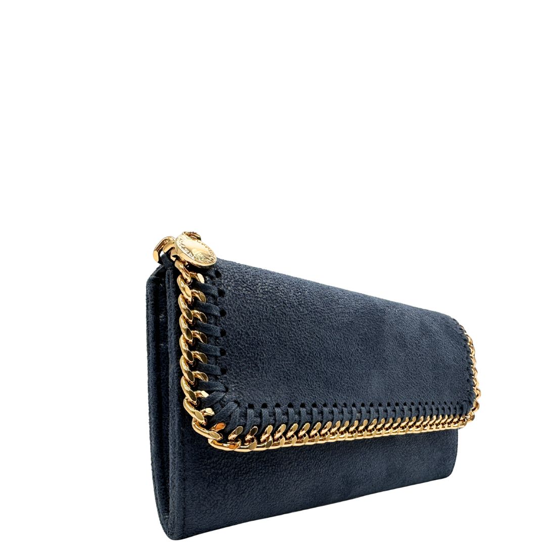 Portafoglio Stella McCartney blu