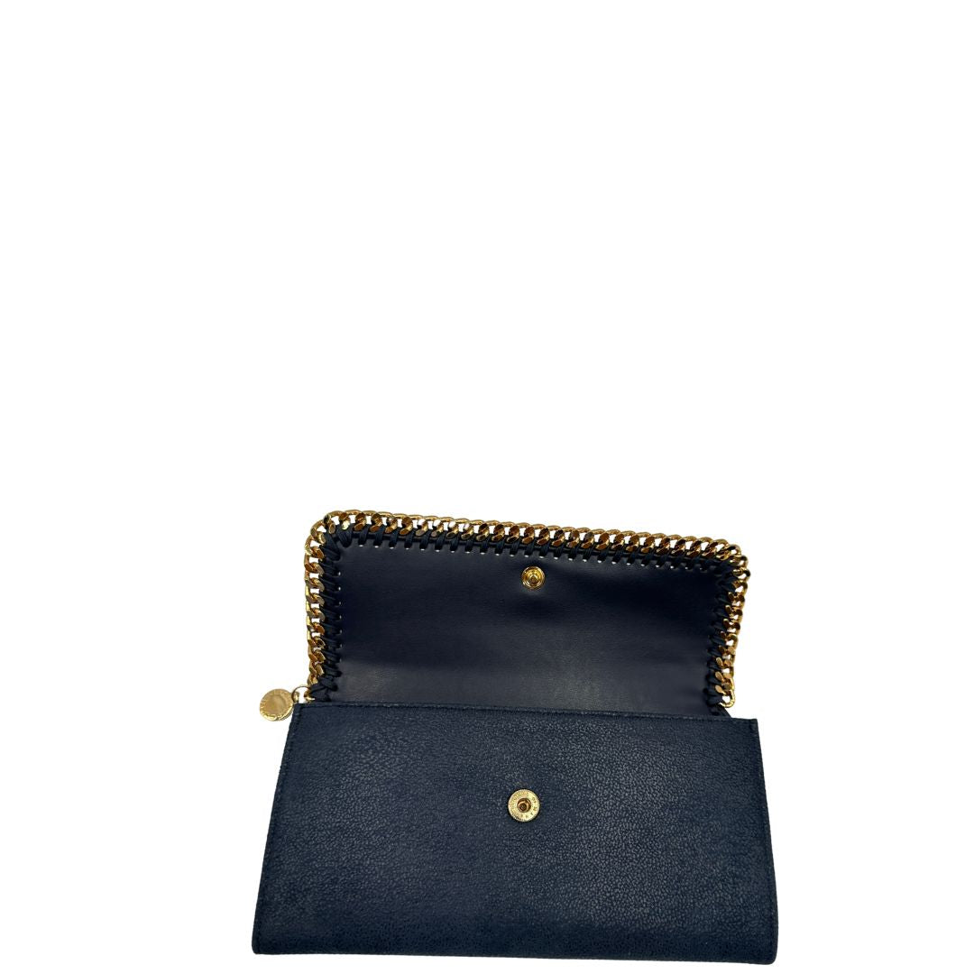 Portafoglio Stella McCartney blu