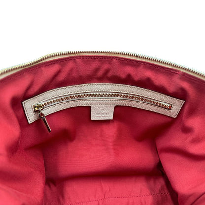 vinterno Borsa Gucci in tessuto con trama multicolor e finiture in pelle color bianco gesso, di lusso, originale, ottime condizioni, usata