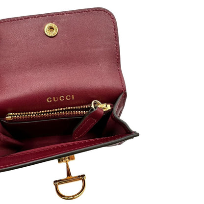 Portafoglio Gucci bordeaux