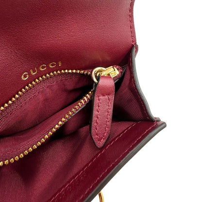 Portafoglio Gucci bordeaux