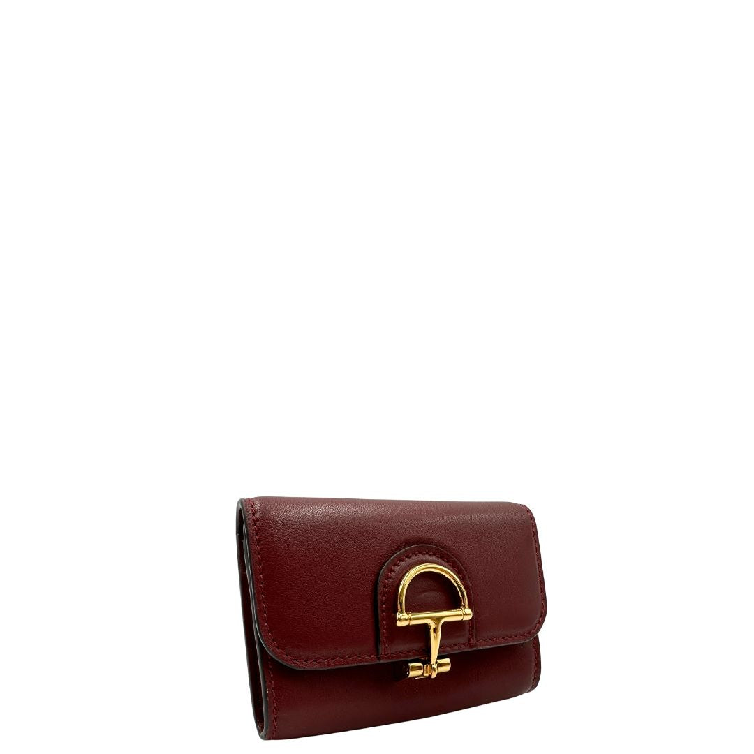 Portafoglio Gucci bordeaux
