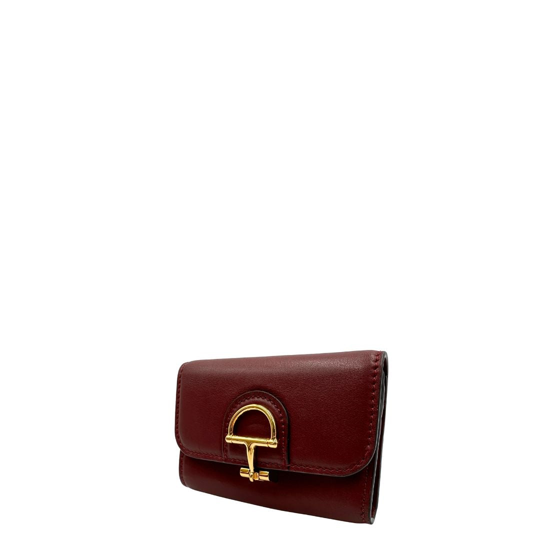 Portafoglio Gucci bordeaux