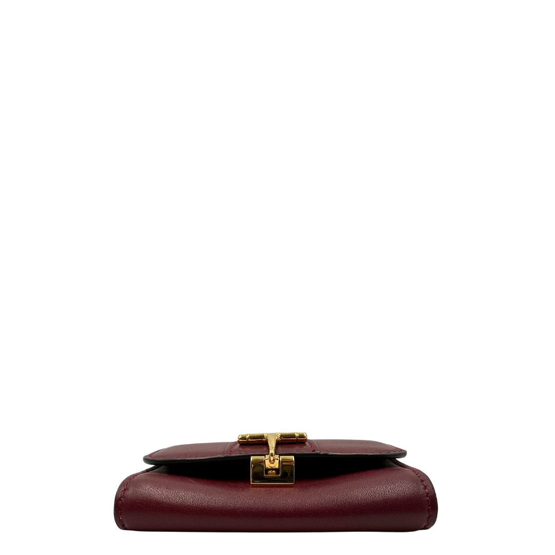 Portafoglio Gucci bordeaux