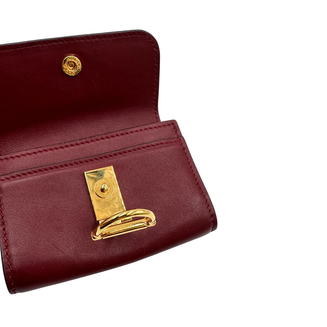 Portafoglio Gucci bordeaux