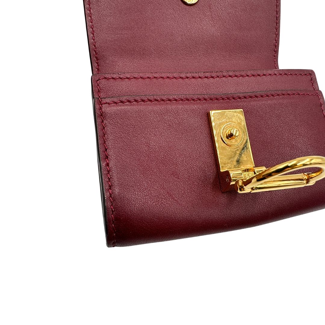 Portafoglio Gucci bordeaux
