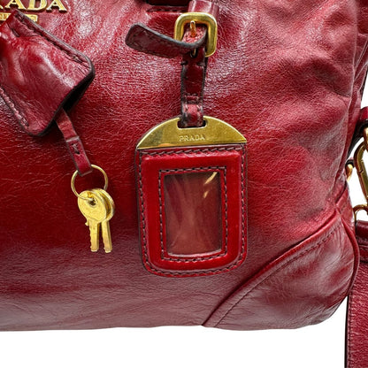 Tote Prada bordeaux
