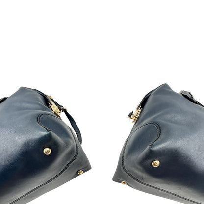 Angoli, Borsa Tod's in pelle blu indossabile a tracolla, a spalla o a mano. Originale, usata, di lusso, in ottime condizioni.