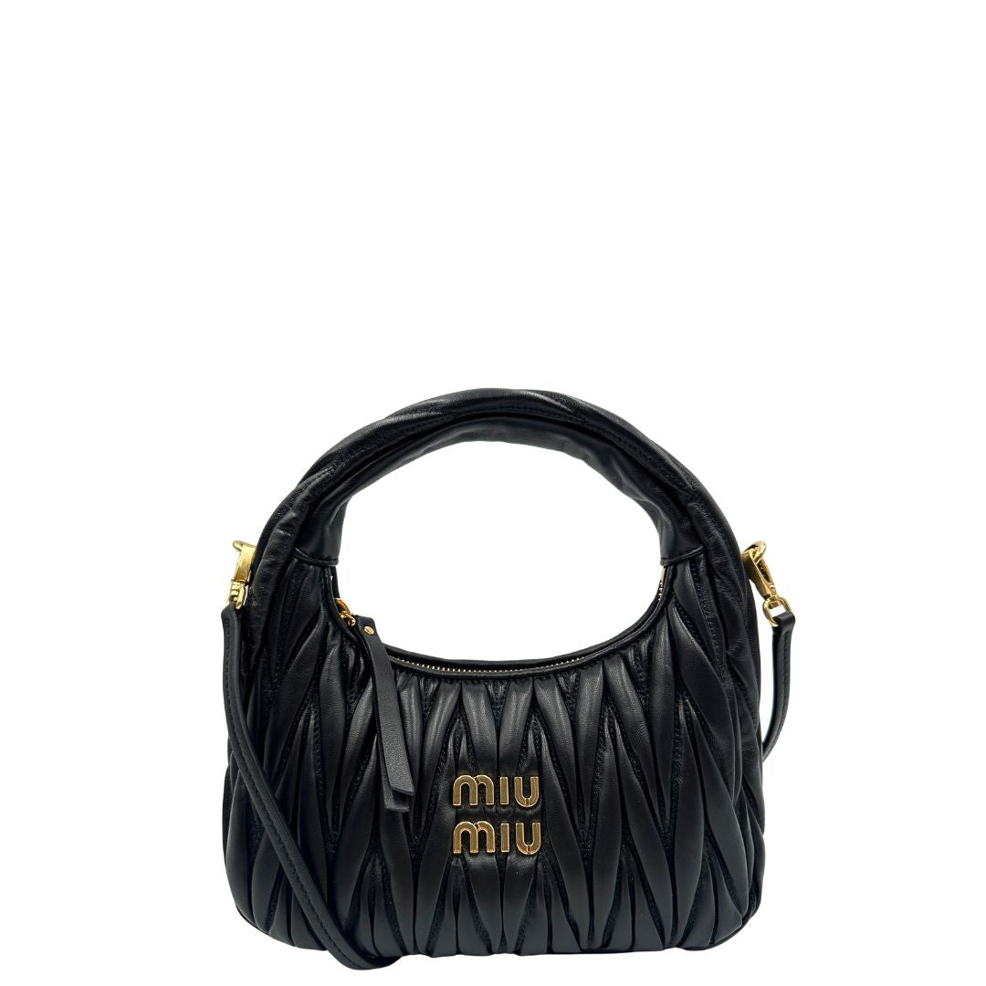 Borsa Miu Miu Wander matelassé Small