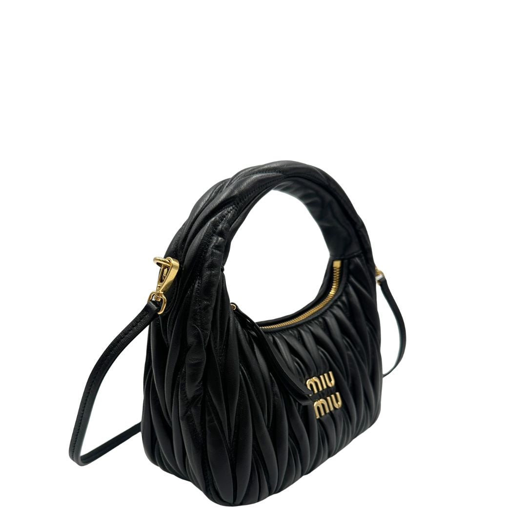 Borsa Miu Miu Wander matelassé Small