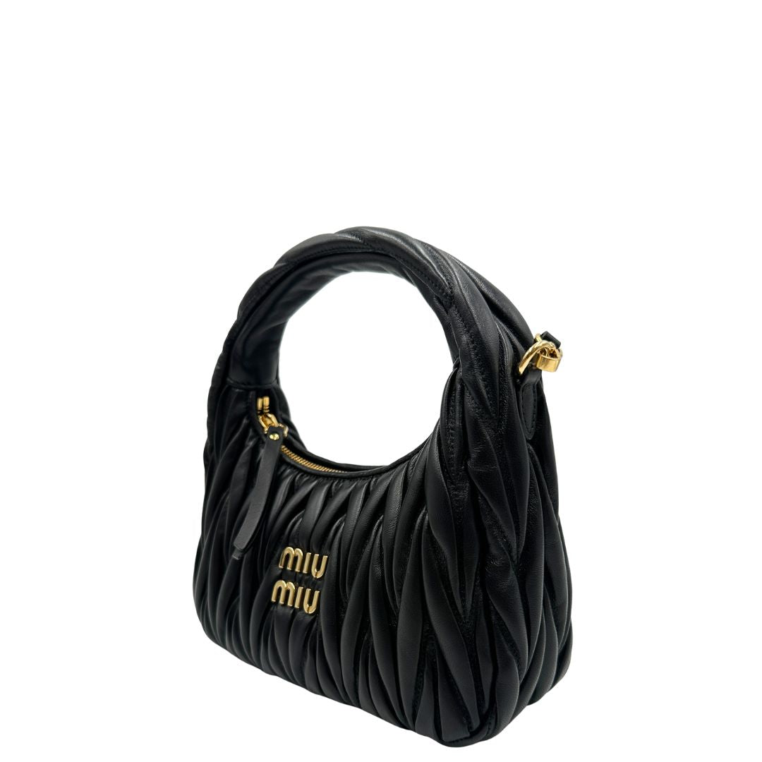 Borsa Miu Miu Wander matelassé Small