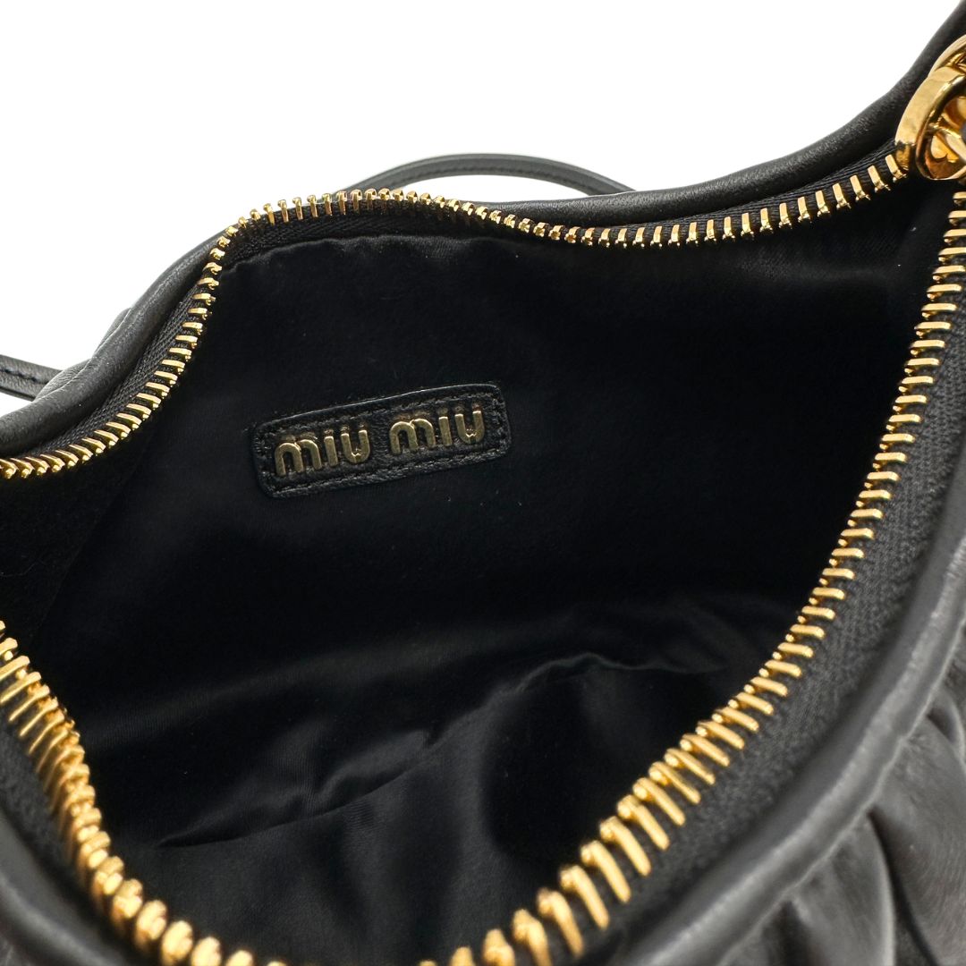 Borsa Miu Miu Wander matelassé Small