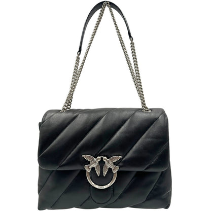 Borsa Pinko Maxi Love Puff nera
