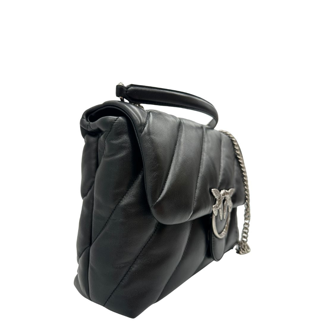 Borsa Pinko Maxi Love Puff nera