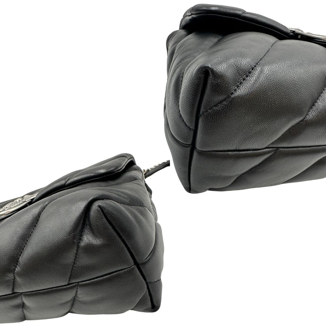 Borsa Pinko Maxi Love Puff nera