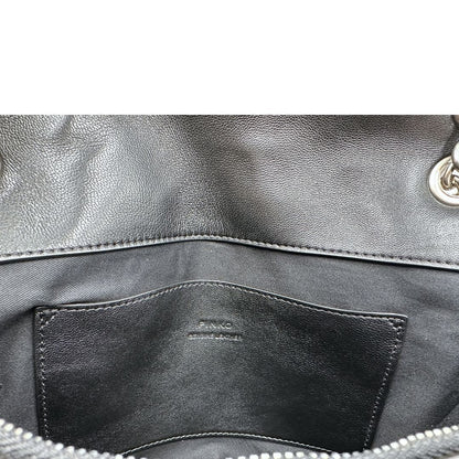 Borsa Pinko Maxi Love Puff nera