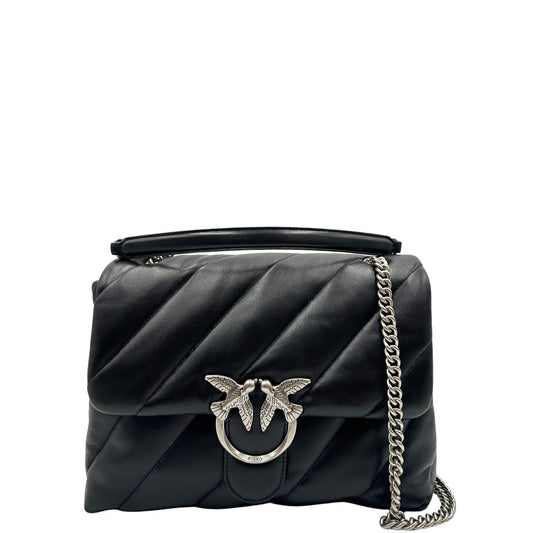 Borsa Pinko Maxi Love Puff nera